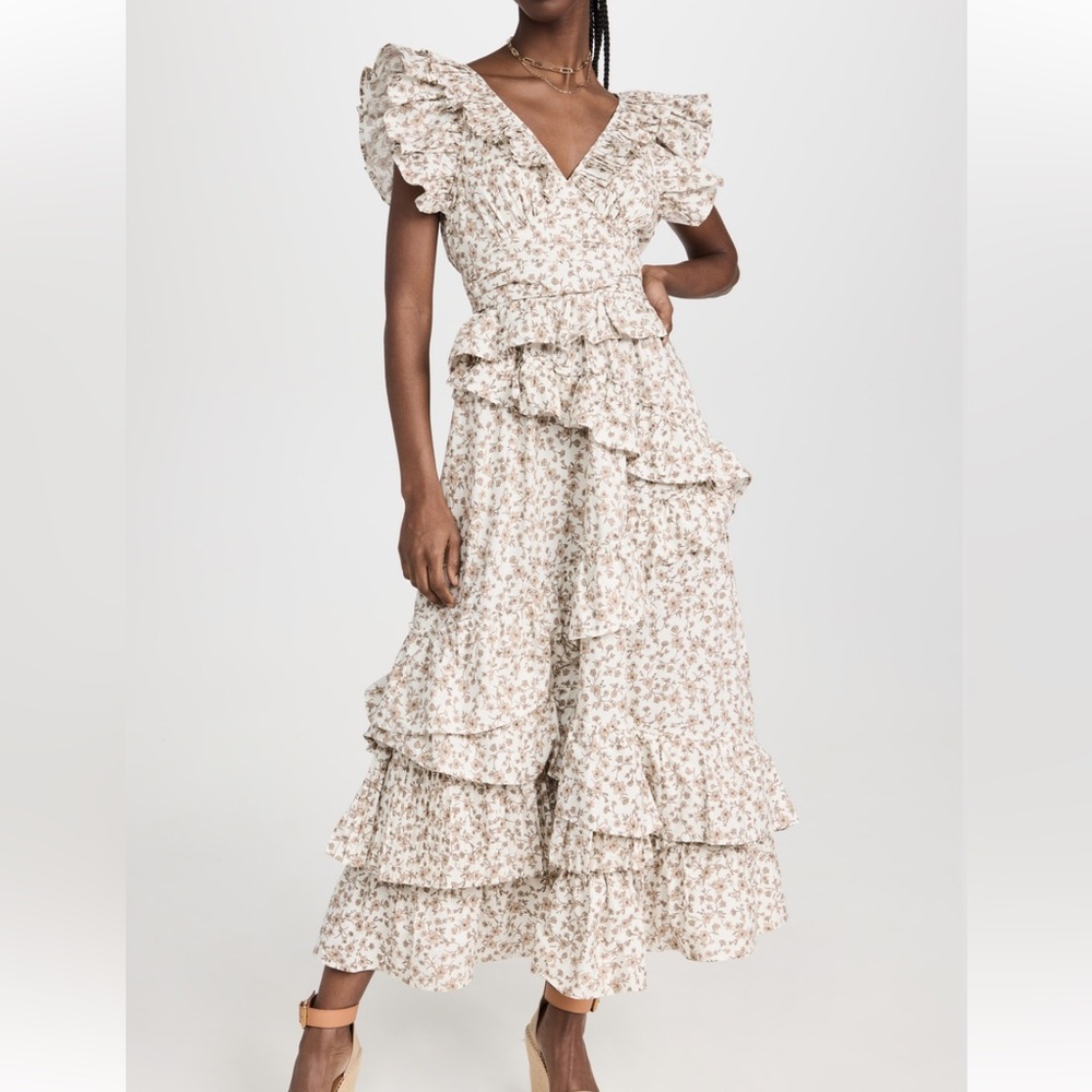 Floral Ruffle Dress